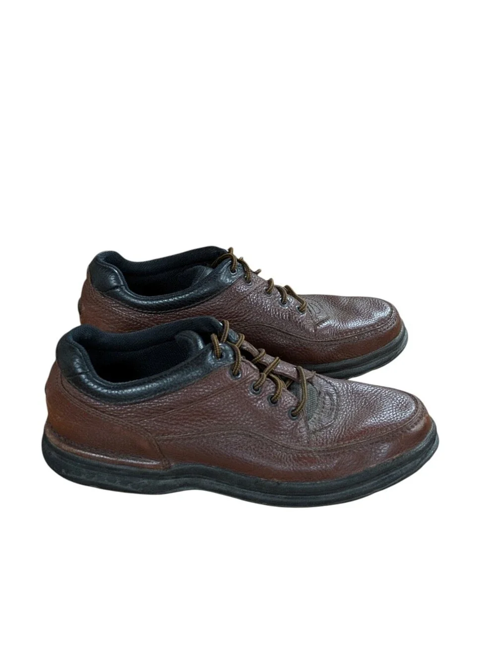 Rockport World Tour Brown Leather Walking Shoes Size 11